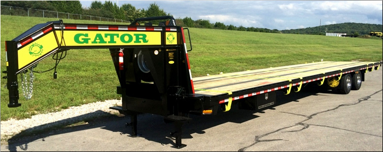 EQUIPMENT TRAILER - TANDEM DUAL GOOSENECK TRAILER FOR SALE  Loudon County, Tennessee